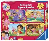 Ravensburger Dora the Explorer 4 in a Box Jigsaw Puzzles (12, 16, 20 and 24 Pieces)