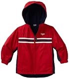 Osh Kosh Baby-boys Infant Reversible Jacket, Red, 12 Months