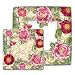 DAMASK ROSE LARGE PAPER PLATES