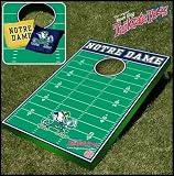 Notre Dame Fighting Irish NCAA Football Field Bean Bag Toss Game
