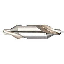 Magafor 115 Series High Speed Steel Combined Drill and Countersink, Uncoated (Bright) Finish, Plain Style, 60 Degrees