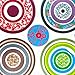 Blancho Bedding Colorful Circle 2 - X-Large Wall Decals Stickers Appliques Home Decor