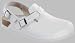 Birkenstock Clogs ''Tokio'' aus Naturleder in wei? mit schmalem Fussbett und Weichbett
