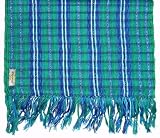 MayaWear Hand Woven Scarf - "Blue Caribbean"