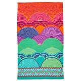 Tracy Reese Beach Towel, Multi Scalloped Wave