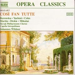 Mozart: Cosi Fan Tutte (Gesamtaufnahme).