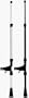 ATLAS SOUND PB21XE Boom arm, telescopic, 25-38", black, 3/4 lb. counterweight