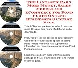614tl5ou9tL. SL160  The Fantastic Earn More Money, Sales Models and eCommerce for Pond Pumps On line Businesses 3 Course Pack