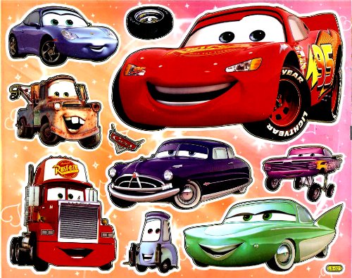 Cars LIGTHNING MCQUEEN Sally MATER Hudson MACK 