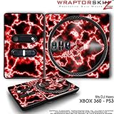 DJ Hero Skin Electrify Red fit XBOX 360 and PS3 (DJ HERO NOT INCLUDED)