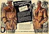 IMAGE OF 1949 Ad Stroock Pleasure Wool Jackets O'flynn Clothing - Original Print Ad
