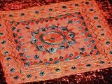 40% Off Velvet Mirror Embroidery Sari Tapestry Bedspread Coverlet Throw