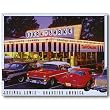 Nostalgic Lucinda Lewis Tin Sign : Steak n Shake