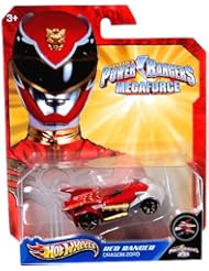 Toy: Hot Wheels Power Rangers Red Ranger Dragon Zord - Mattel