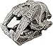 Blue Ribbon Mini Saber Tooth Skull Aquarium Ornament