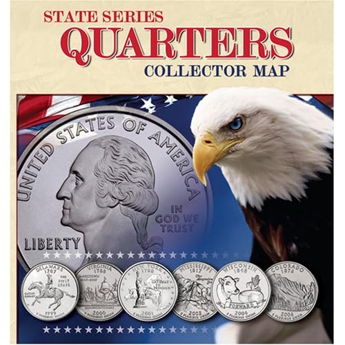 State Series Quarters Collector Map