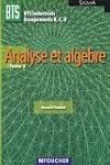 Analyse et alg�bre BTS industriels Gr...