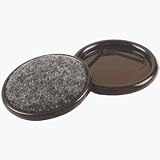 Carpet Base Caster, 2-1 2 ROUND CARPET...