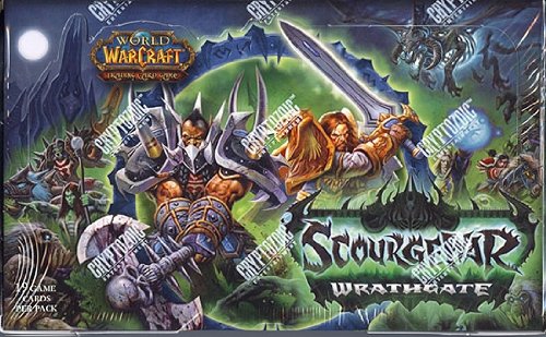 World of Warcraft TCG WoW Trading Card Game Scourgewar Wrathgate Booster Box 24 Packs