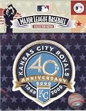 2009 Kansas City Royals 40th Anniversary Baseball Patch