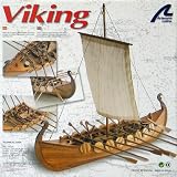 Single Masted Viking Boat w-14 Oars 1-75 by Artesania Latina