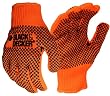 Black & Decker BD550C Microdot PVC Grip Glove, Orange, Child Youth