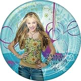 Hannah Montana Dinner Plates, 8-Count Packages (Pack of 6)