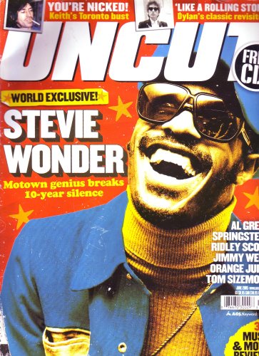 June 2005 UNCUT Music Magazine Stevie Wonder