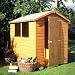 Kitchen & Housewares : 2.13m x 1.53m (7' x 5') Waltons Norfolk Single Door Apex Shed