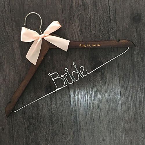 Generic Mrs.Hanger, Personalized Wedding Hanger, bridal hanger Custom Bridal Hanger Bride Bridesmaid Dress Hanger