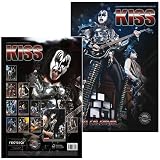 Kiss 2011 A3 Calendar Red Kiss