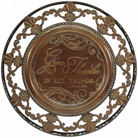 Give Thanks 17.25x17.25 Sign