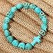 YAZILIND Women Vintage Skull Stretch Bracelet Vintage
