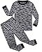 Family Feeling Shark Little Boys Pajamas Sets 100% Cotton Pjs Toddler Kids