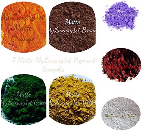 7 Colorants 2g 2 Gram Jars Pigment Sample Set for Soap &amp; Cosmetics Making