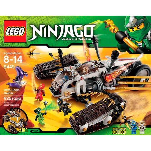 LEGO Ninjago Ultra Sonic Raider (9449) (Age: 8 - 14 years)