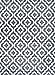 3028 Gray Moroccan Trellis 6'5x9'2 Area Rug Carpet Large New