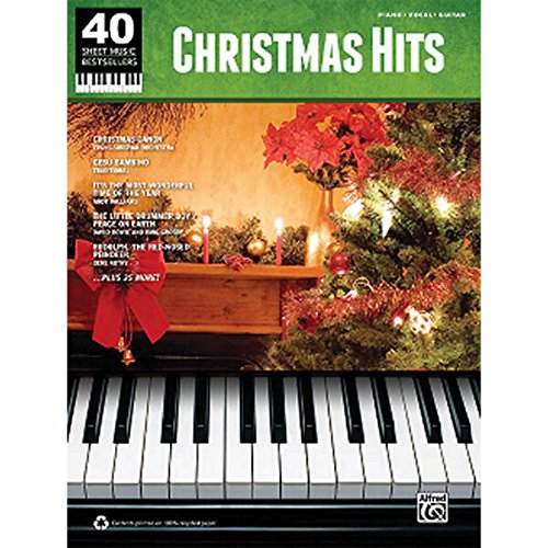 Hal Leonard Christmas Hits 40 Sheet Music Bestsellers Series for Piano/Vocal/Piano