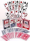 Low Vision Playing Cards _ Bundle of 4 Decks