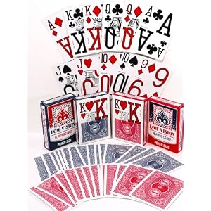 Low Vision Playing Cards