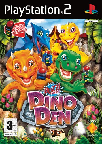 Childrens Toyshop  Video Games : Buzz! Junior: Dino Den - Solus (PS2)
