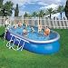 QuickUp Pool 549cm Oval + Leiter + Pumpe + Zubehör