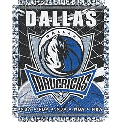 Dallas Mavericks NBA Triple Woven Jacquard Throw (019 Series) (48x60")"