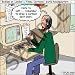 Londons Times Miscellaneous Funny Cartoons - Pressures of Being a Cartoonist - Coffee Gift Baskets - Coffee Gift Basket