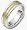 14 Karat Two-Tone Gold 7mm Comfort Fit Wedding Band - 6.25
