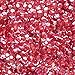 8mm Cup Sequins Ruby Crystal Iris Rainbow Iridescent Loose Facet Paillettes Made in USA