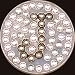 Bella Crystal Collection Initial J Ball Marker Hat Clip
