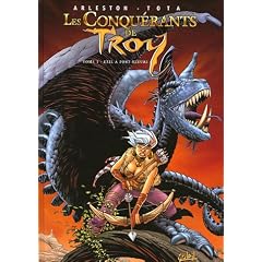 Les conqu�rants de Troy, Tome 1 : Exil � Port-Fleuri