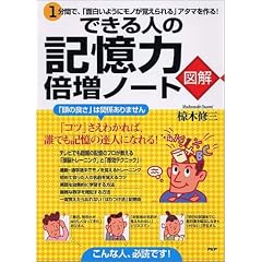 図解 できる人の記憶力倍増ノート―1分間で、「面白いようにモノが覚えられる」アタマを作る!