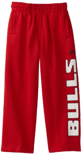 NBA Boys Chicago Bulls Fleece Pant - R26924Bu, Red, Medium (5/6)
